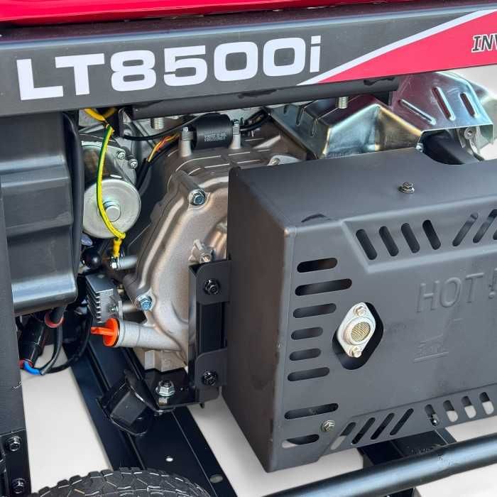 Инверторен Бензинов Агрегат Bullmax 8500I, Червен, Преносим, Моно