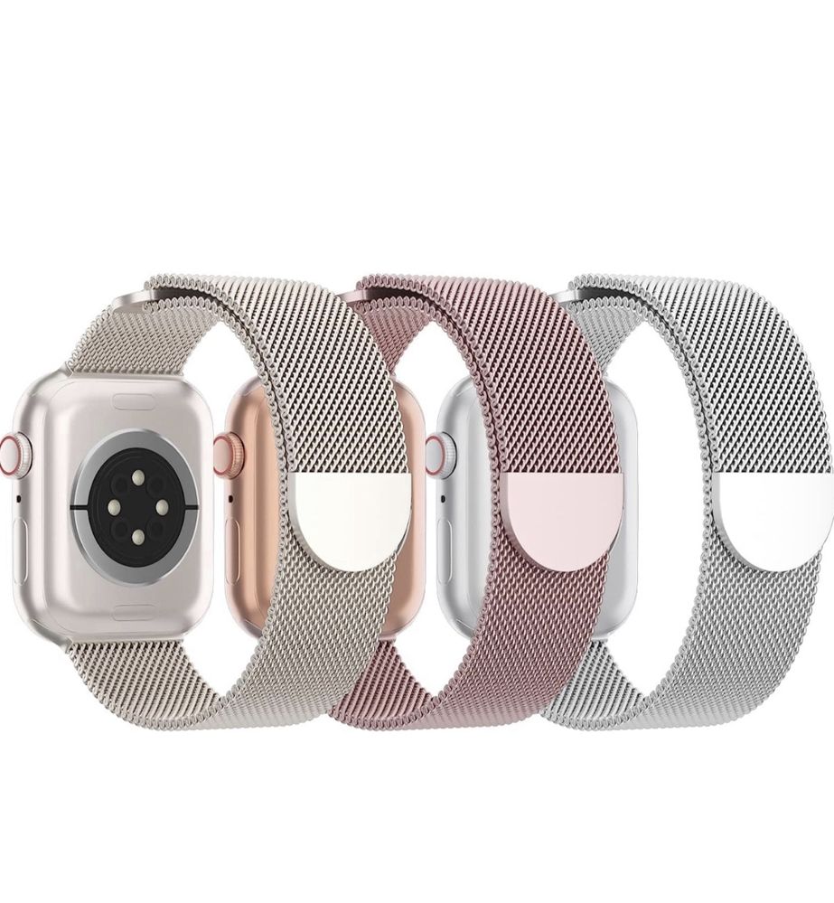 Curea Bratara Metalica Milanesse Loop Compatibila Apple L Size