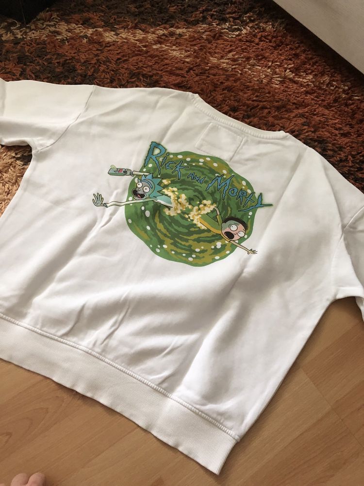 Sweatshirt/Hanorac Rick and Morty