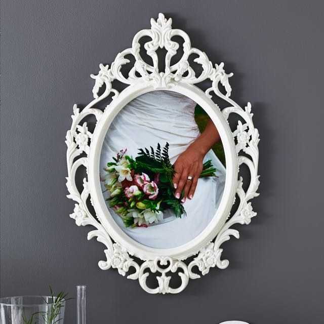 Oglinda baie model floral, baroc