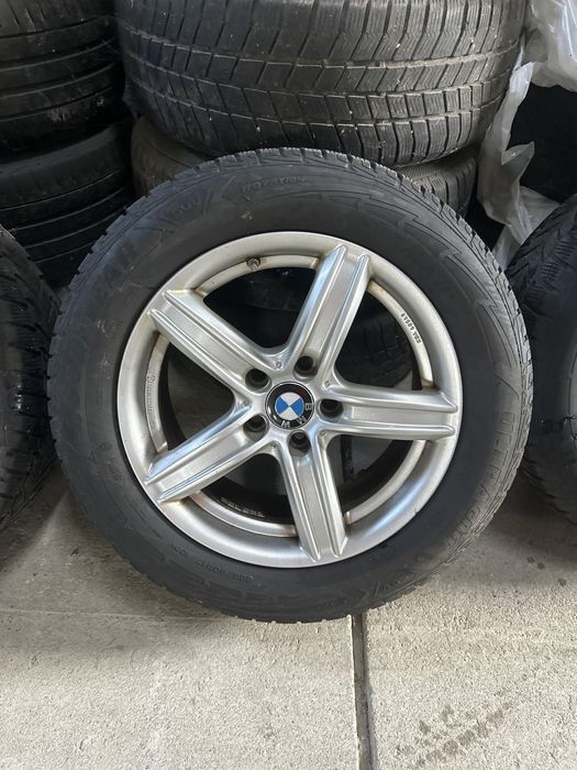 Jante Roti iarna 5x120 17” BMW X3 X4 anvelope M+S 225 50 17 Good Year