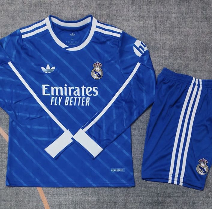 Echipament fotbal copii (bluza + pantaloni) , Real Madrid , 25/26