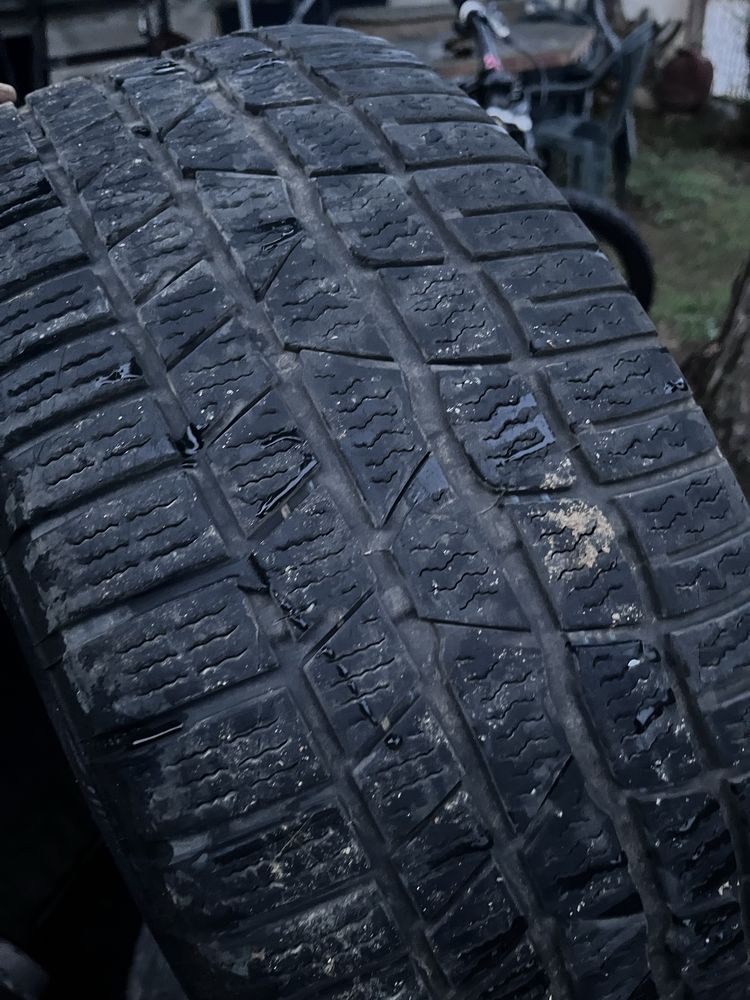 Продавам 4бр гуми с джанти оригинални на мерцедес 225/55R16 Continenta