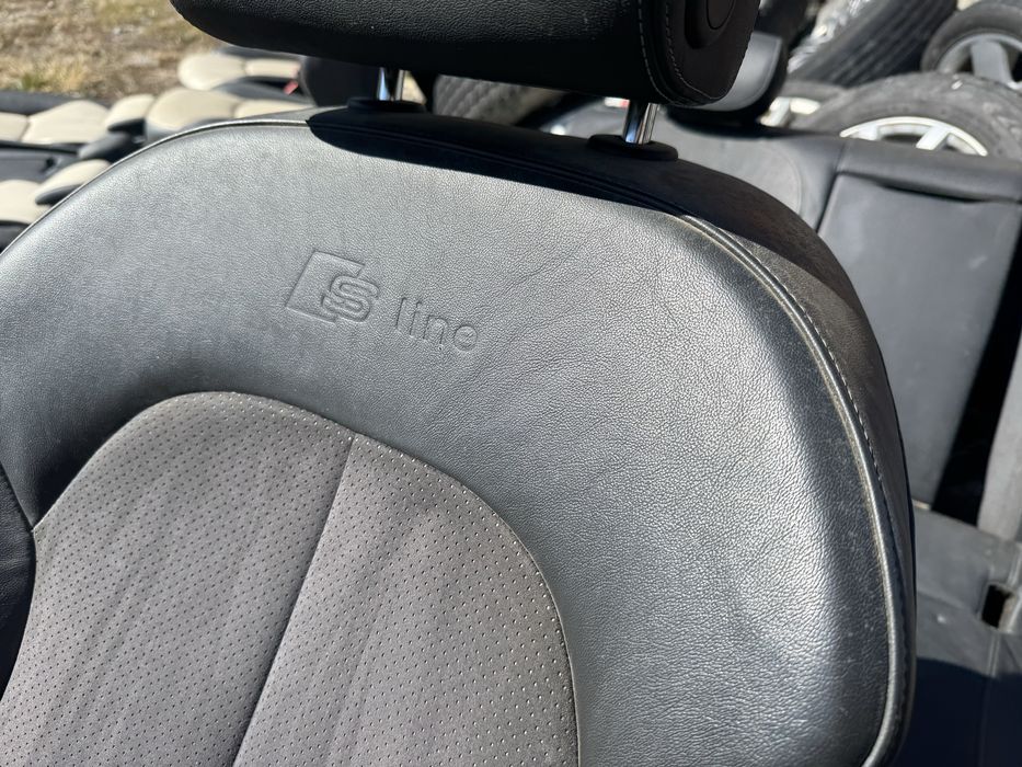 Scaune fata interior Audi A7 Sline 2012 piele