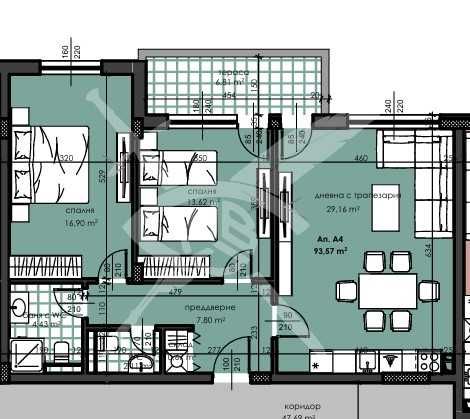 Продава се Тристаен апартамент в Асеновград - 93 кв.м за 1107 €/кв.м - Снимка #1