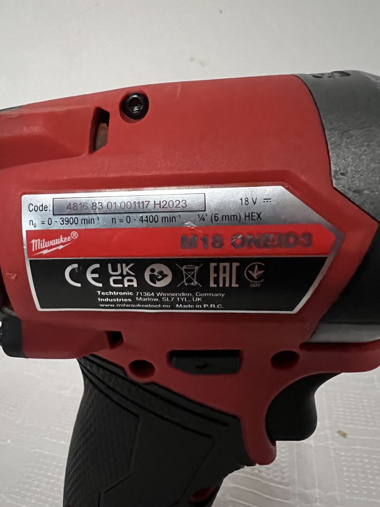 Impact Milwaukee M18 ONEID3 ( fabricatie 2023 )