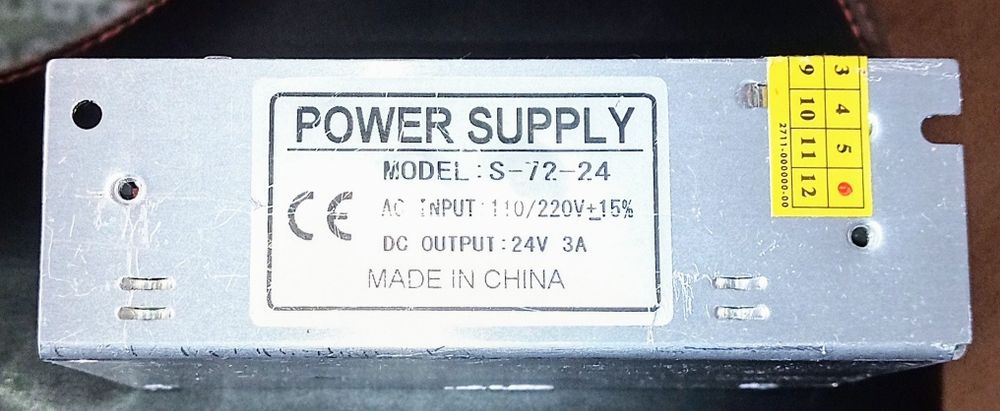 Блоки питания 24В, 2А, 3А