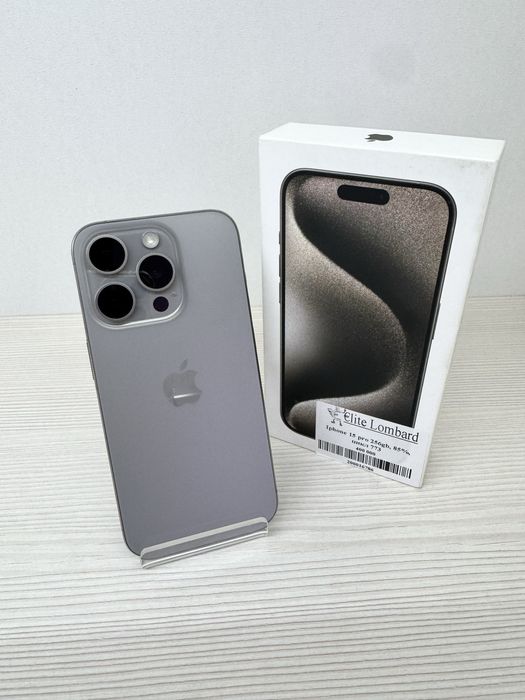 iPhone 15 Pro 256Гб | KASPI 0-0-12