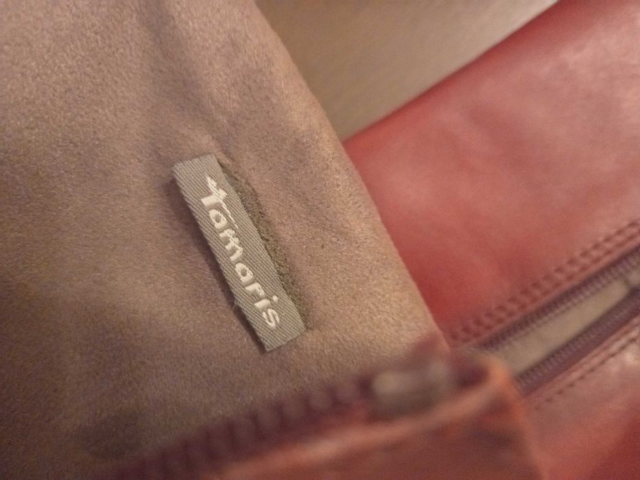 Боти естествена кожа на Tamaris