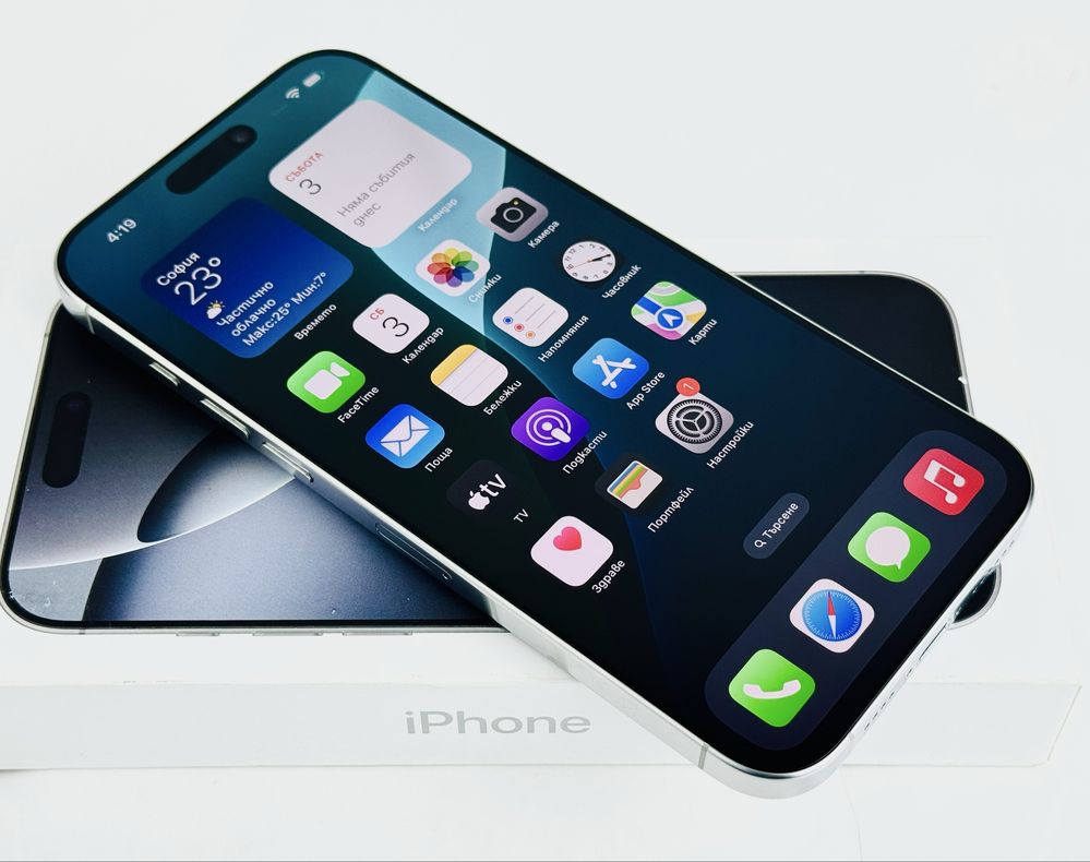 НОВ! Apple iPhone 16 Pro Max 512GB White Titanum Гаранция!