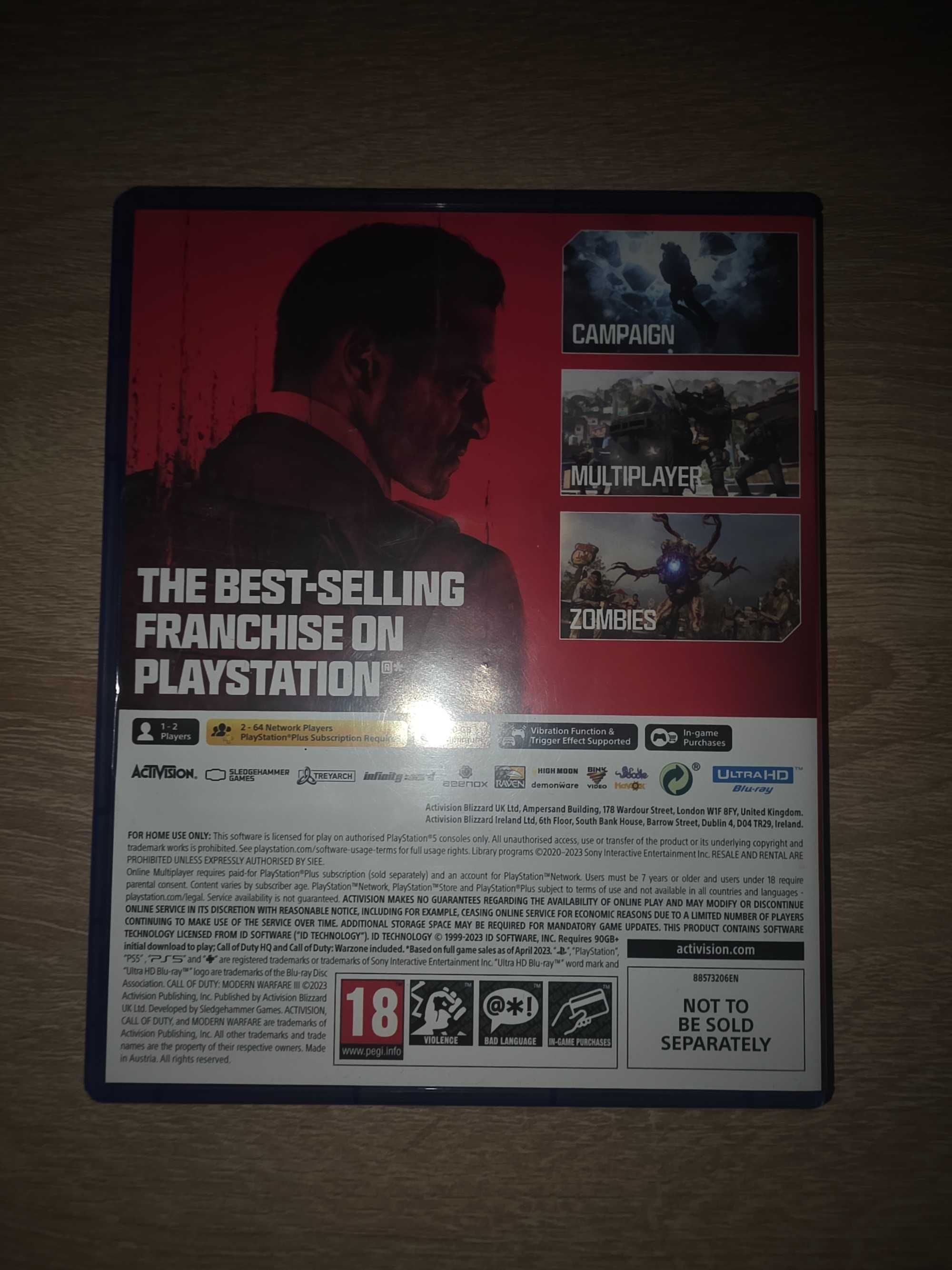 Logitech Force EX – волан

Call of Duty: Modern Warfare 3 –PS5