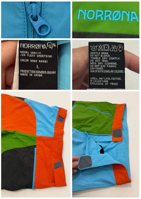 Pantaloni scurti NORRONA (L barbat) Flex1 bermude outdoor drumetii