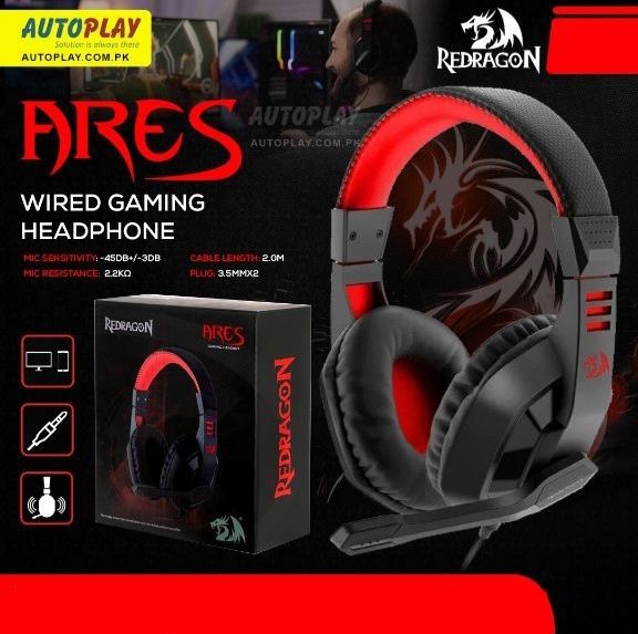 Redragon Ares Проводные Игровые Наушники