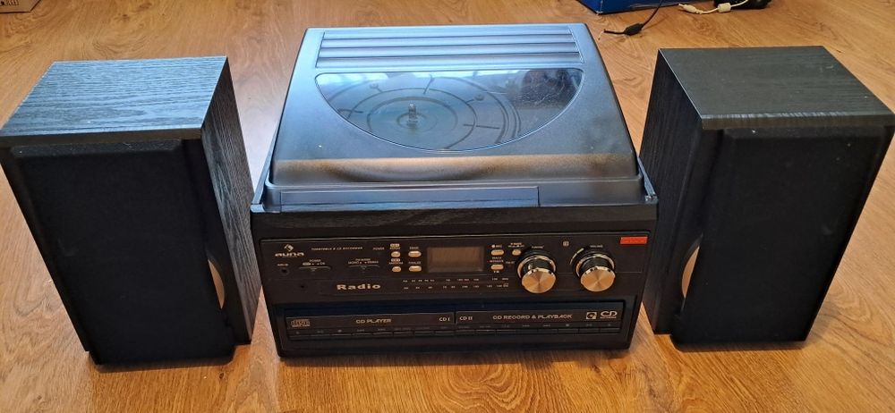 Auna Multimedia -cd player, cd recorder, radio, casetofon, pick-up