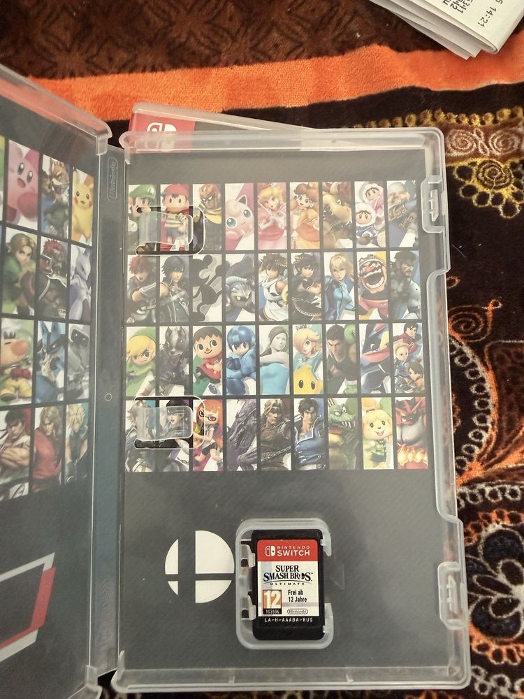 Картриджи с коробками игр Nintendo Switch