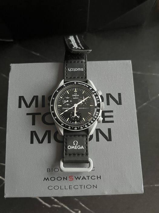 Omega & Swatch moon mission to the moon Bioceramic