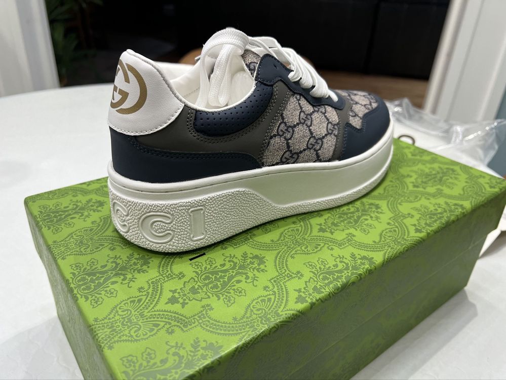 Adidasi Gucci Trainer piele