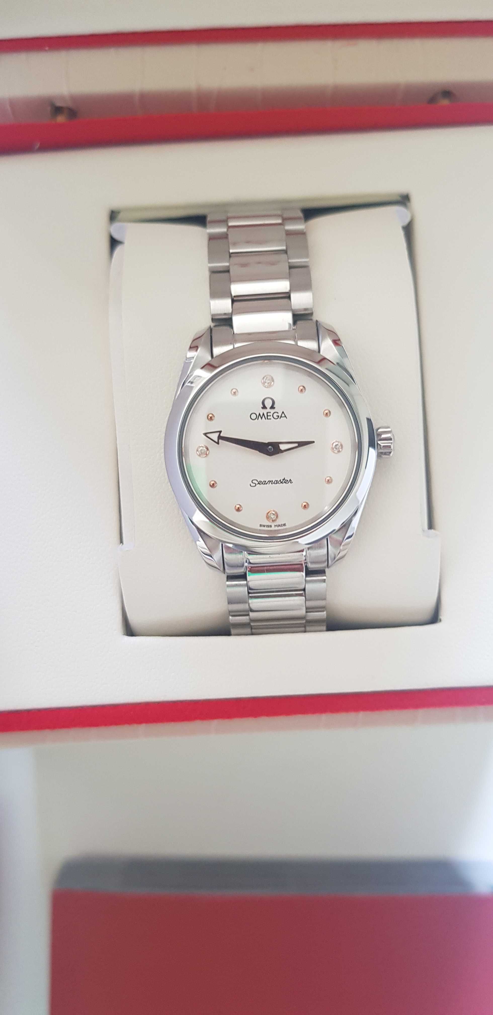 Продавам OMEGA SEAMASTER AQUA TERRA 150m + Diamonds