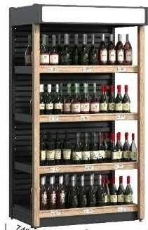 Rafturi profesionale pentru băuturi alcoolice