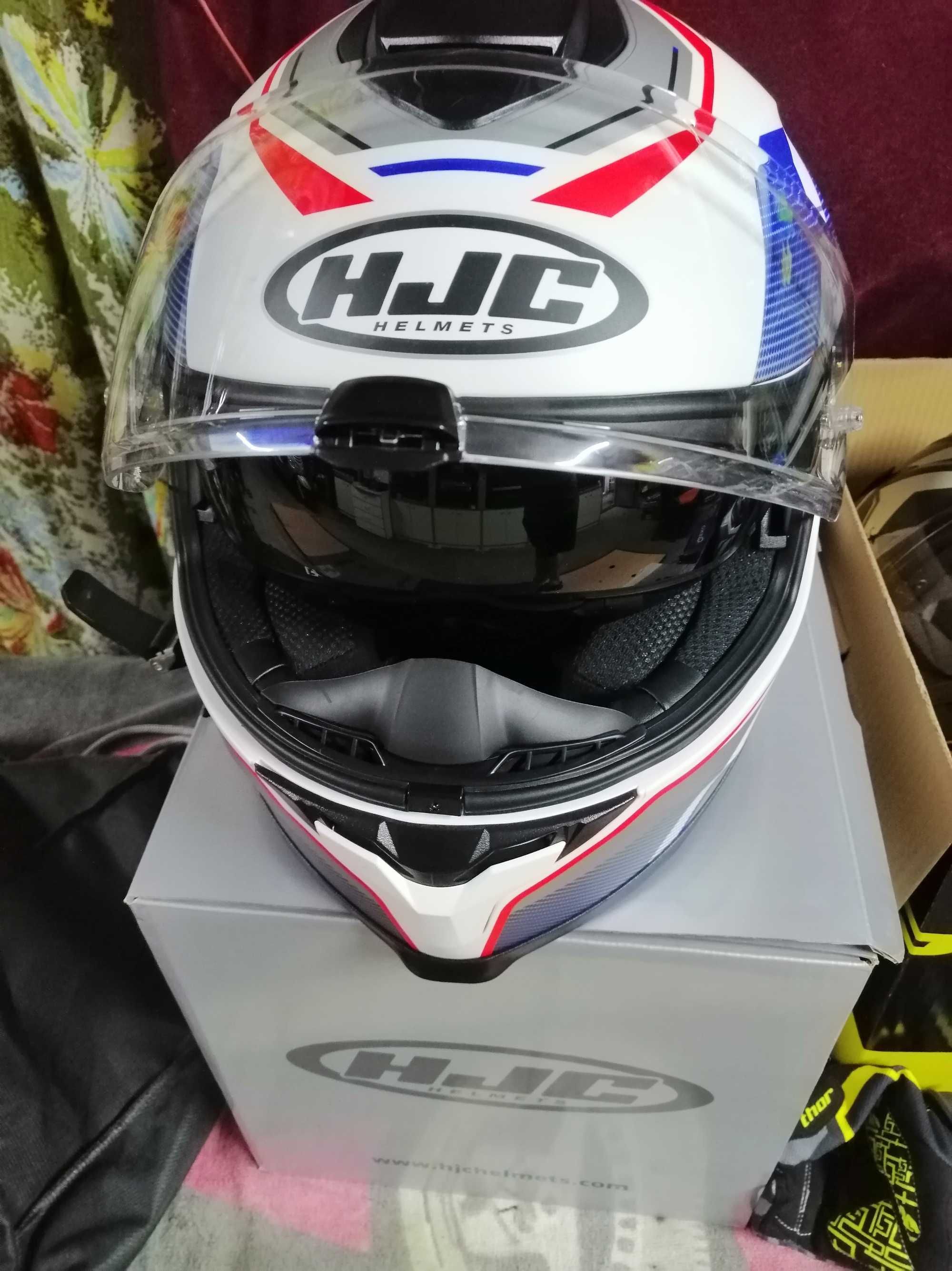 Нова каска  HJC C70 Nian Blue