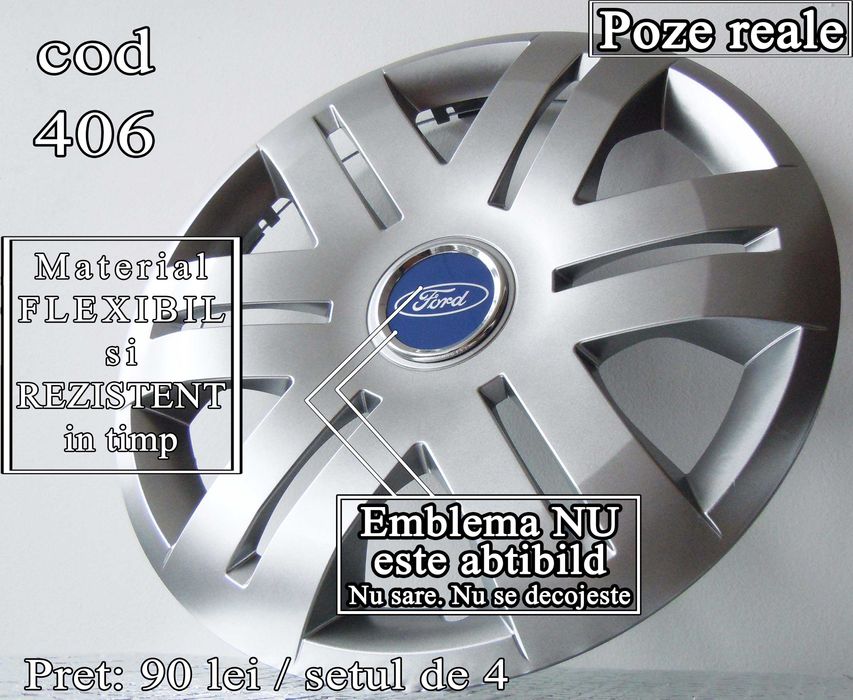 Capace roti 16 Ford - Livrare cu verificare