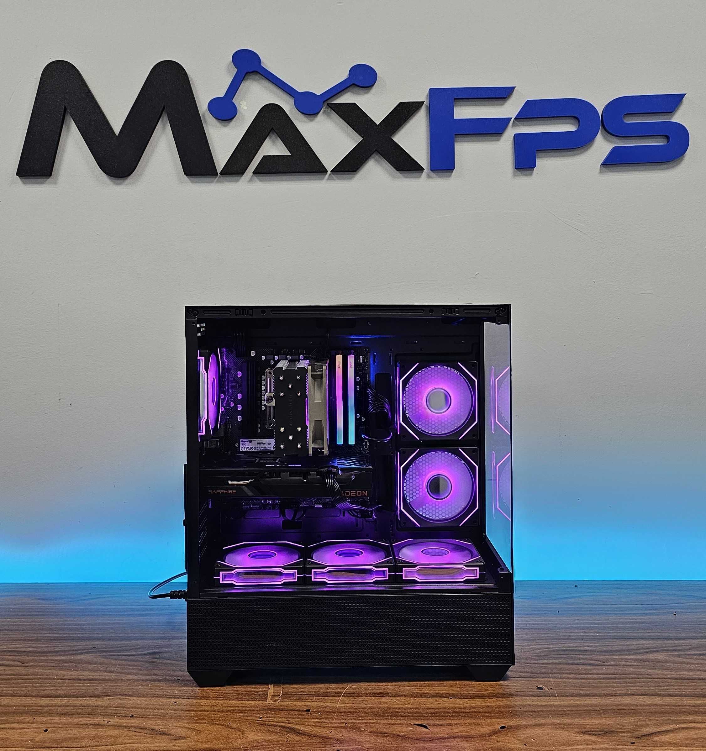 НОВО! RX 9060XT 8GB, Ryzen 5 7500f, 32GB RAM, 700W Геймърски компютър