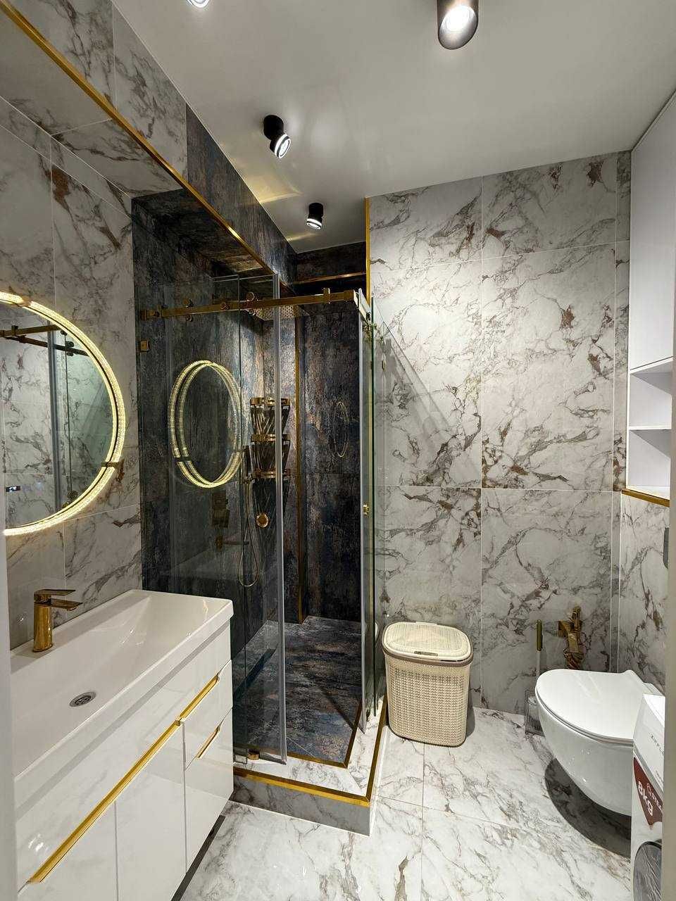 Новостройка, 80 м², 3-к, евро, 9 эт, Себзар, 120к$`
