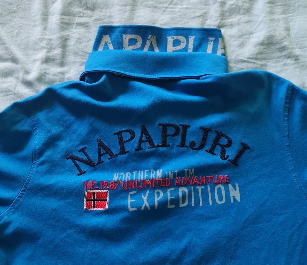 Мъжка блуза с яка NAPAPIJRI размер М
