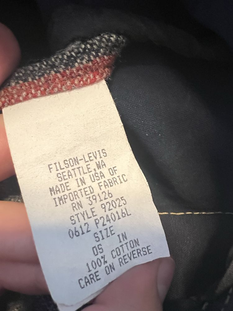Оригинална Filson & Levis USA Limited Edition Denim чанта