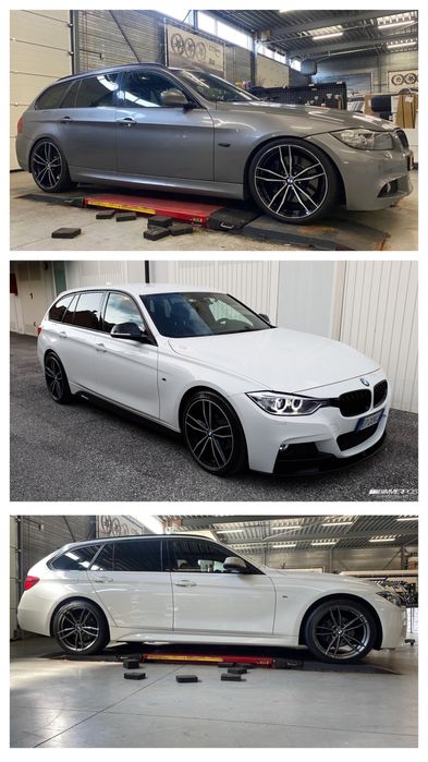 Jante BMW 19” - GMP Italy Swan - Glossy Anthracite - 235 35 19