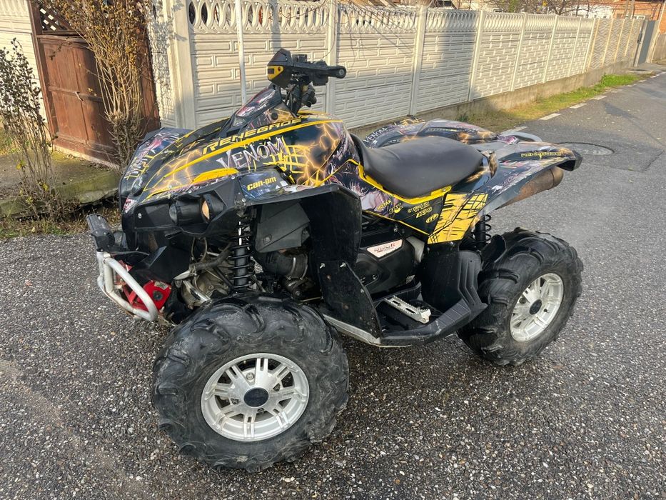 Can am renegade 800R an fabricație 2009 înmatriculat ITP/RCA valabil