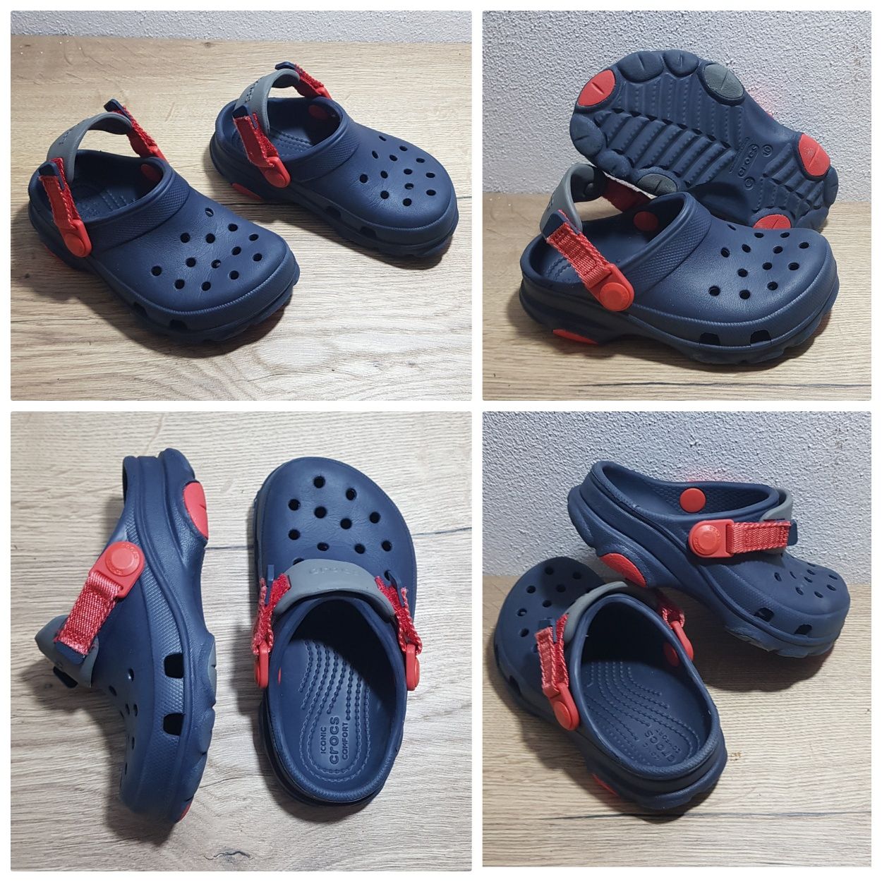 Saboti CROCS C10, sandale, papuci de vară, plajă, nr. 27-28 EU unisex