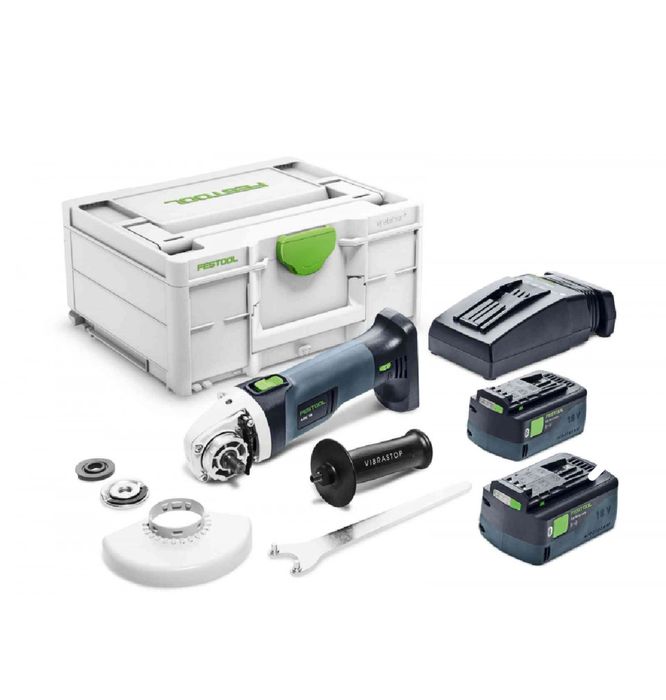 Polizor unghiular Festool cu acumulator AGC 18-125 5,0 EBI-Plus