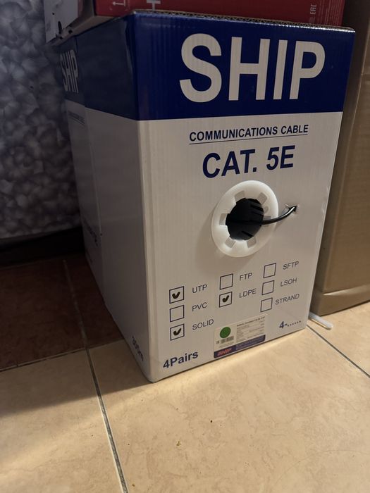 Кабель UTP новый SHIP