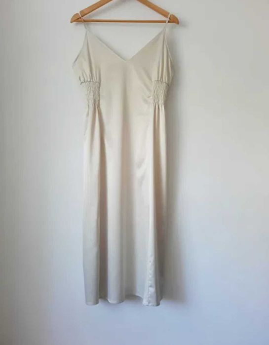 Rochie bumbac satinat Zara L