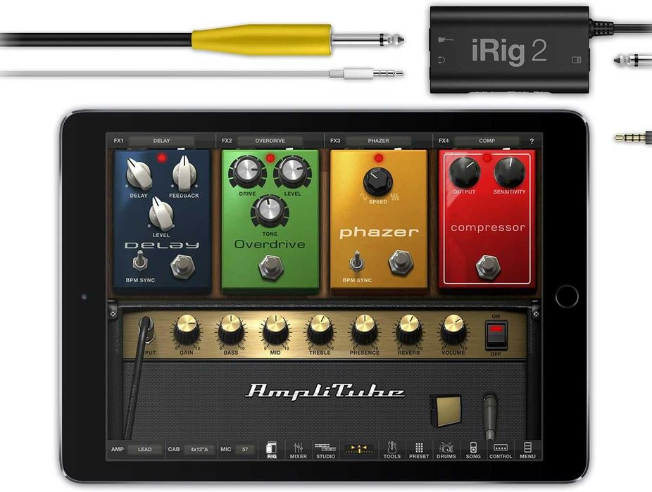 iRig 2 мобилен интерфейс за китара и бас