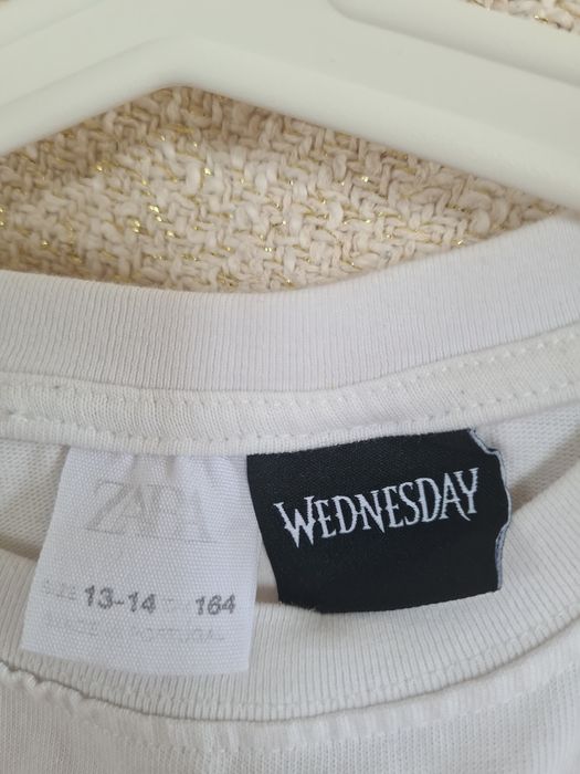 tricou zara Wednesday, 13-14 ani, 164cm