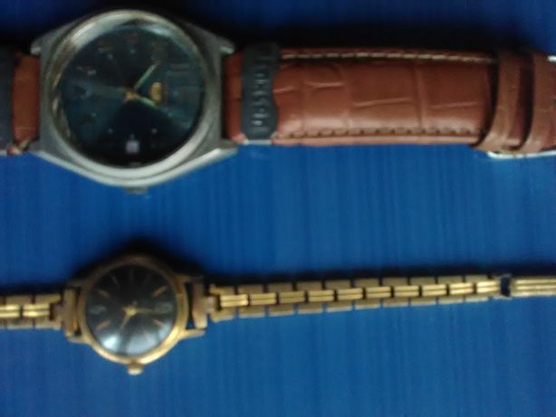 Doua ceasuri vechi Seiko&Slava
