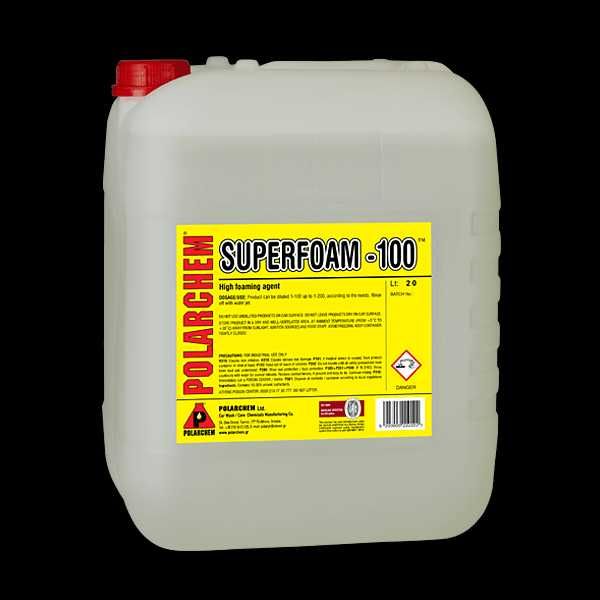 Автомобилен шампоан Polarchem Super Foam-100 Шампоан за снежна пяна 4л