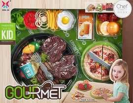 Детски кухненски комплект с аксесоари горме