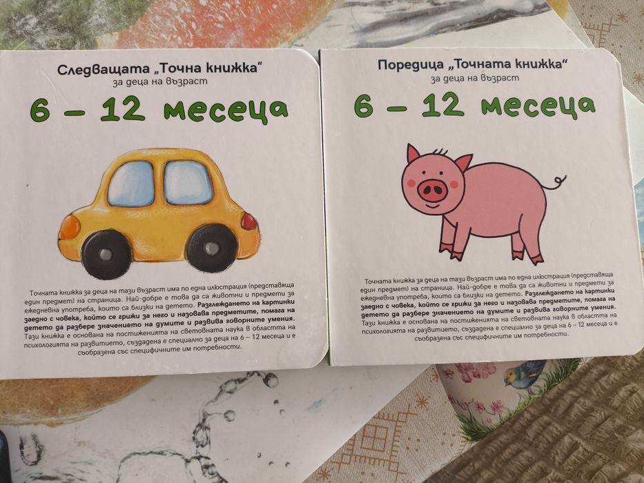 Следващата Точна книжка и Baby visual stimulations cards 0-12м