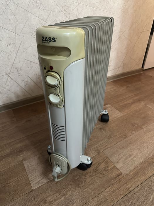 Обогреватель в рабочем состоянии