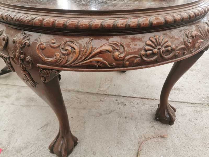 Masa Rotundă Stil Baroc Italian