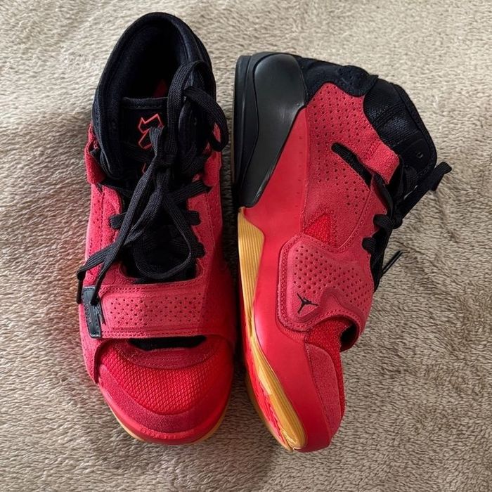 Jordan Zion 2 Red Suede Gum