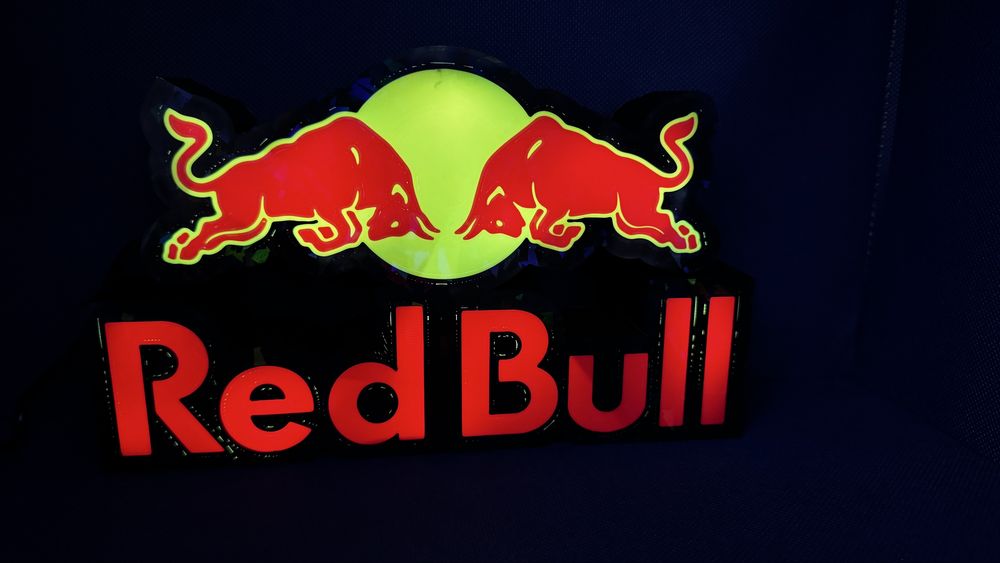 Lampa led Red Bull