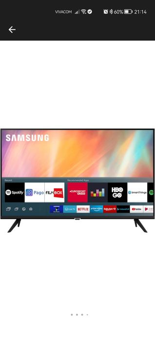 Телевизор Samsung 43AU7092, 43