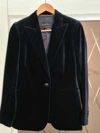 Жакет Massimo Dutti цвет темно-синий 38 размер