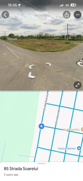 Vând teren intravilan – Ștefan Vodă, Călărași – Strada Soarelui 2000m