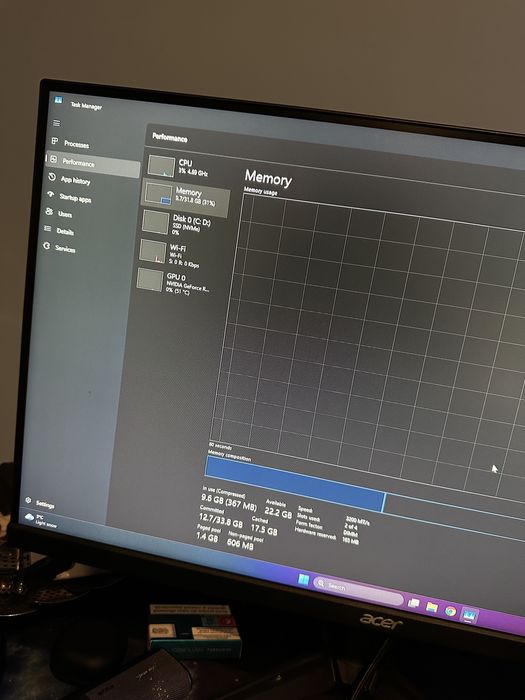 Pc gaming RTX5060 / I7 12700kf 32 GB RAM