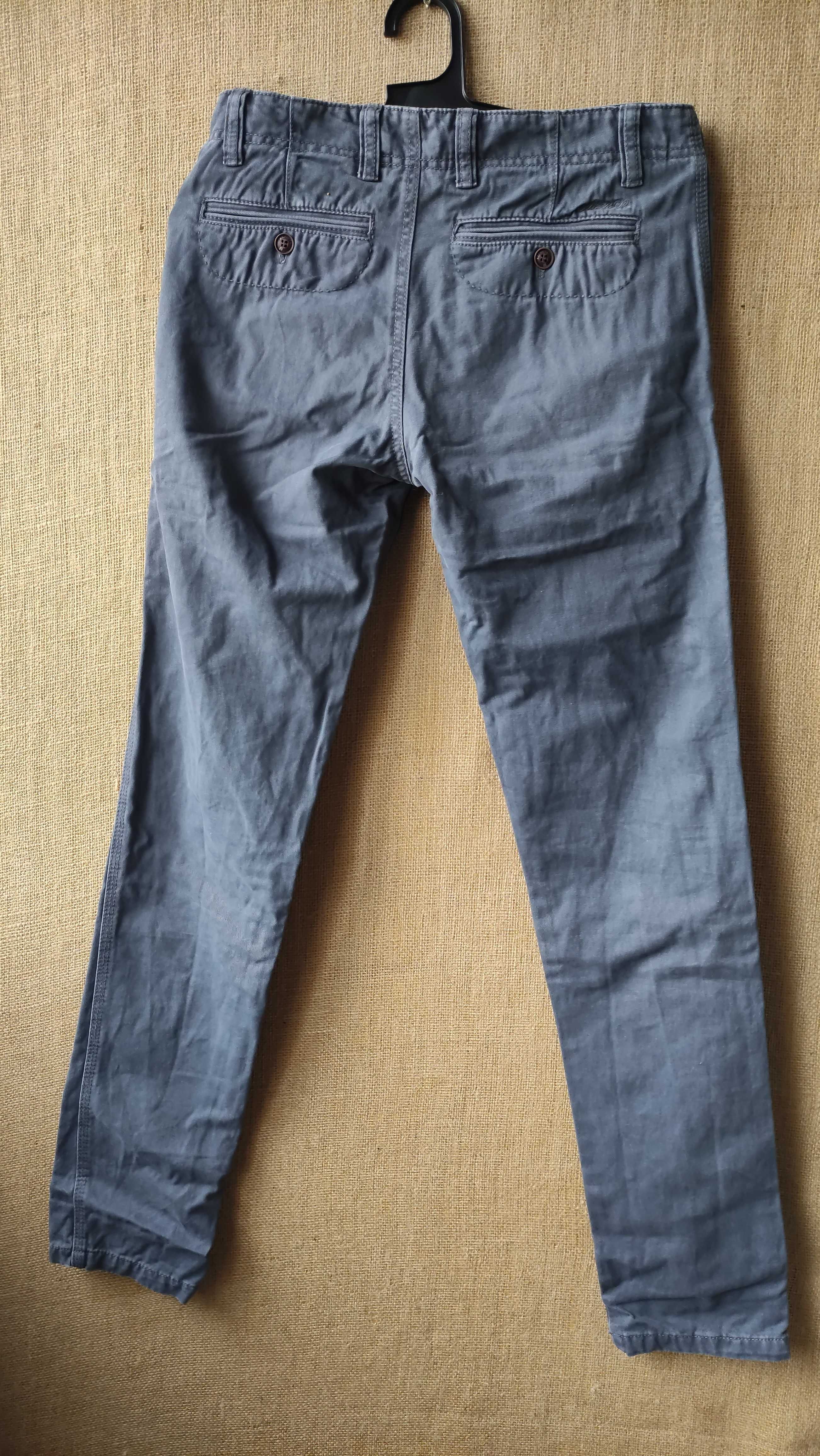 Мъжки панталон, памучен, права кройка, сив АLCOTT CO, S